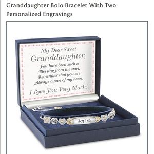 Hailey “Dear Sweet Granddaughter” Bracelet